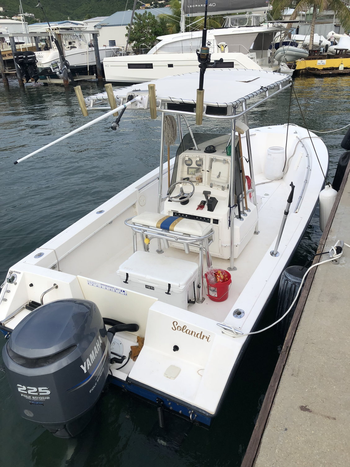 3 lines for small center console Without tangled ? - The Hull