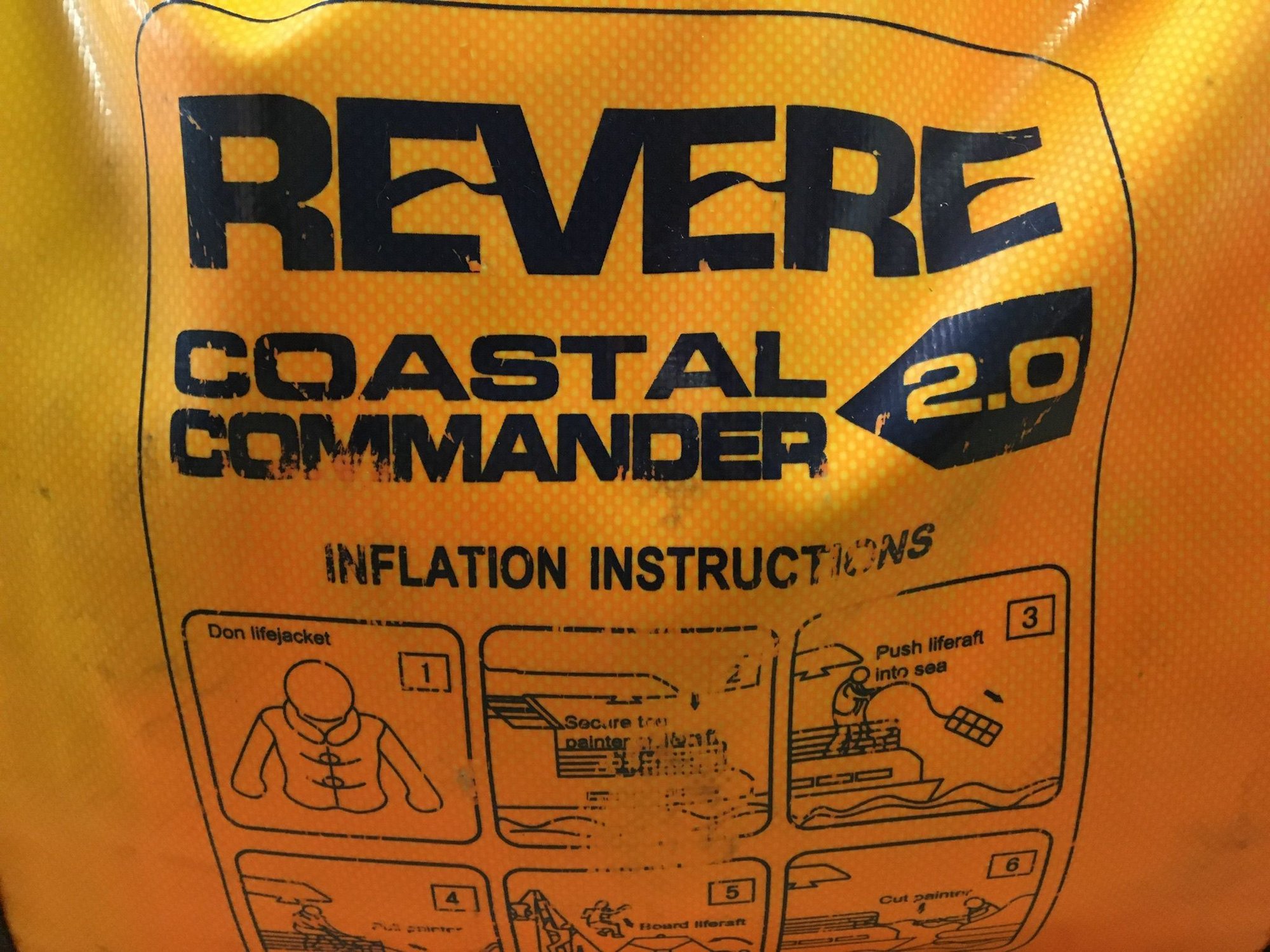 Used Revere 6 person coastal commander life raft The Hull Truth