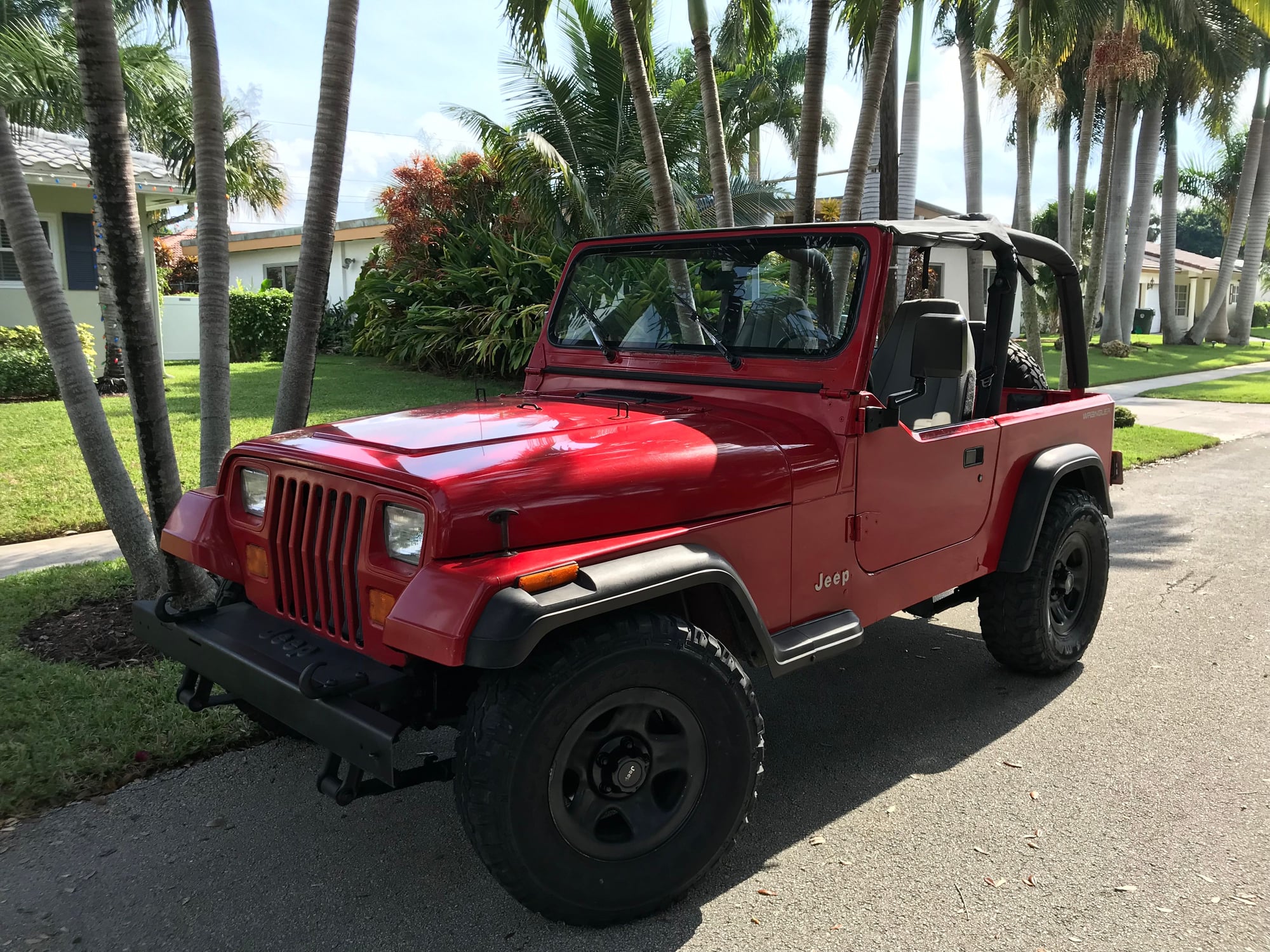 HUGE PRICE DROP! 1995 Jeep Wrangler YJ  I6. $3500 - The Hull Truth -  Boating and Fishing Forum