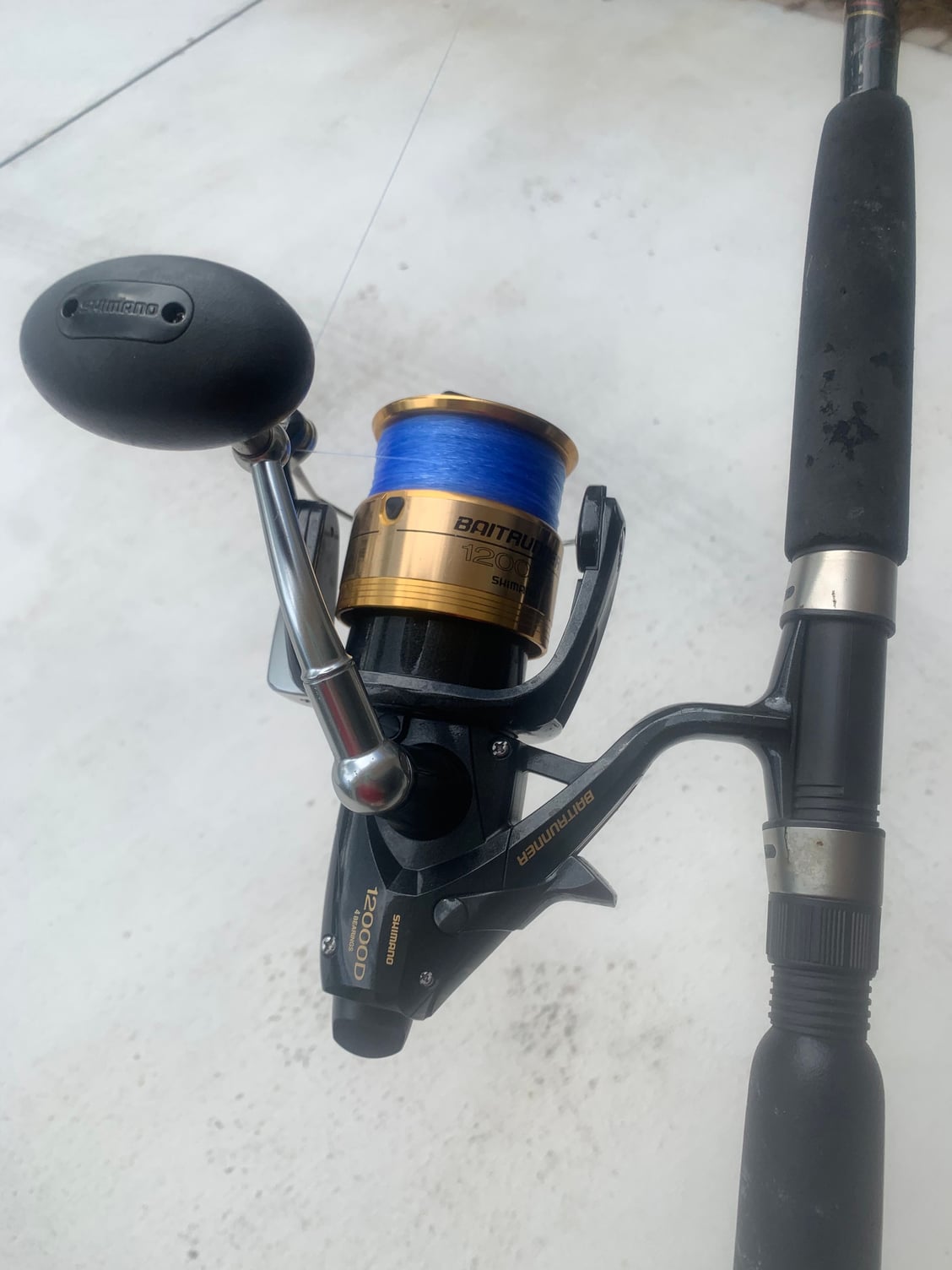 SOLD.2 each Shimano 12000D Baitrunners on Star Rods.. LIKE BRAND NEW!  - The Hull Truth - Boating and Fishing Forum