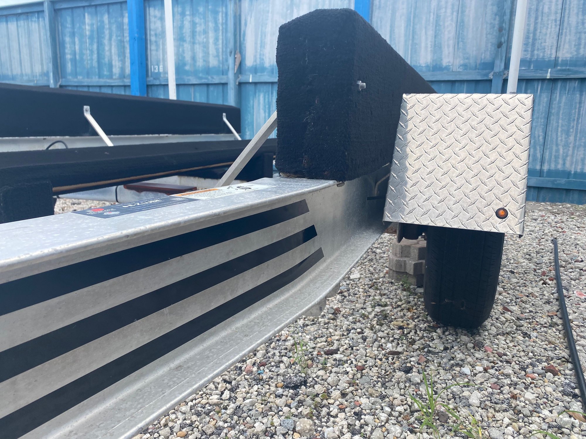 How bad is this? Bend in trailer frame. The Hull Truth Boating and