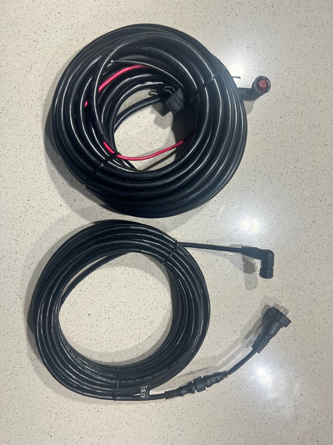Garmin Radar Power and Network Cables 15m or 48' each The Hull