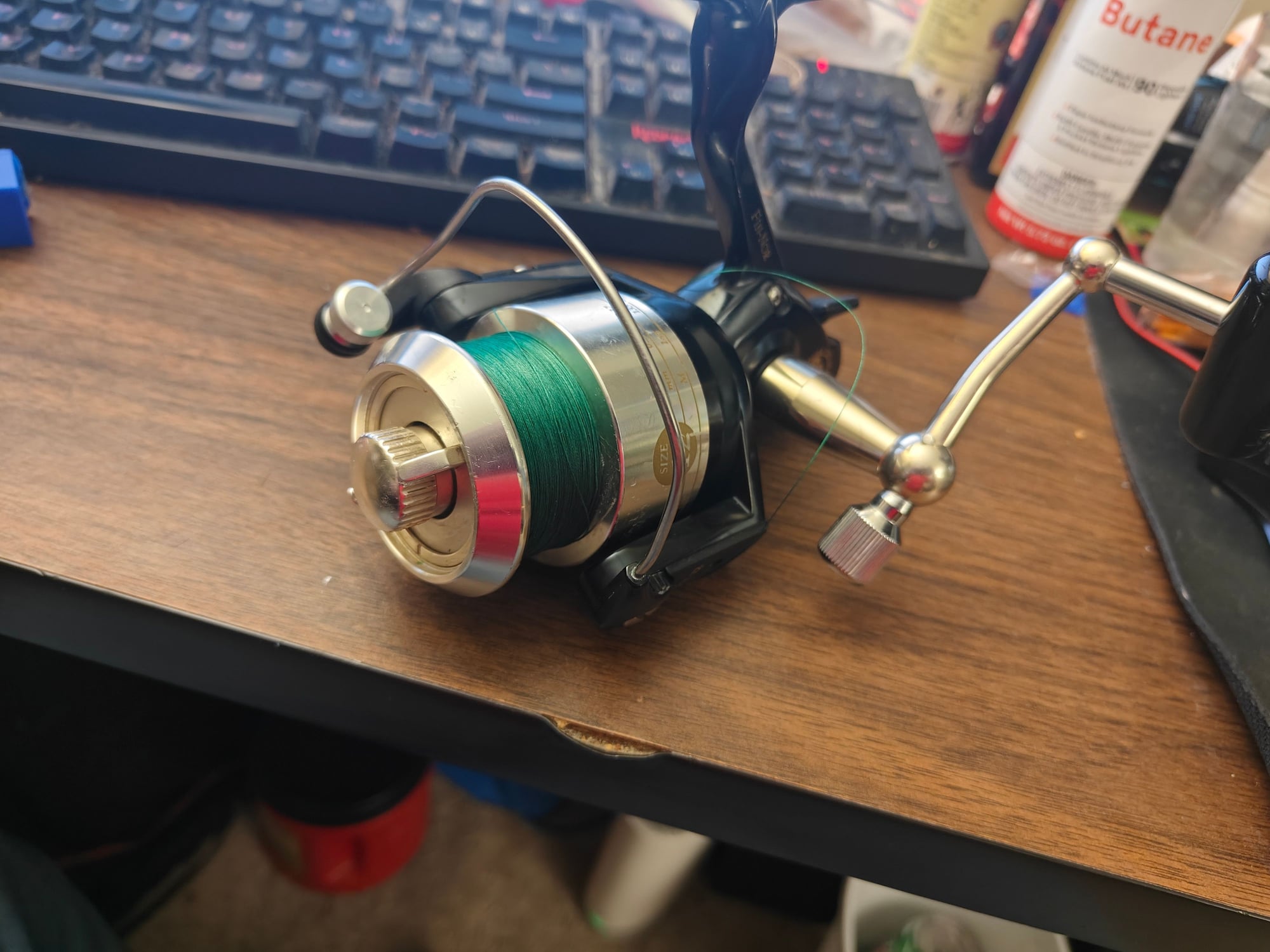 Can someone tell me how to use this Fin-Nor Spinning reel? - The