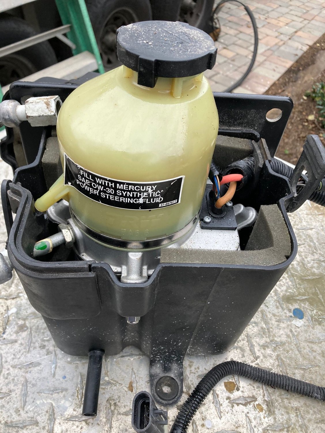 Mercury verado power steering pump The Hull Truth Boating and Fishing Forum