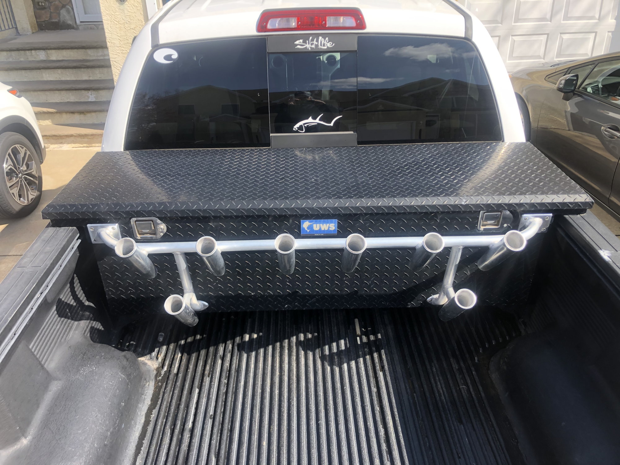 fishing rod holder on front bumper.? - The Hull Truth - Boating
