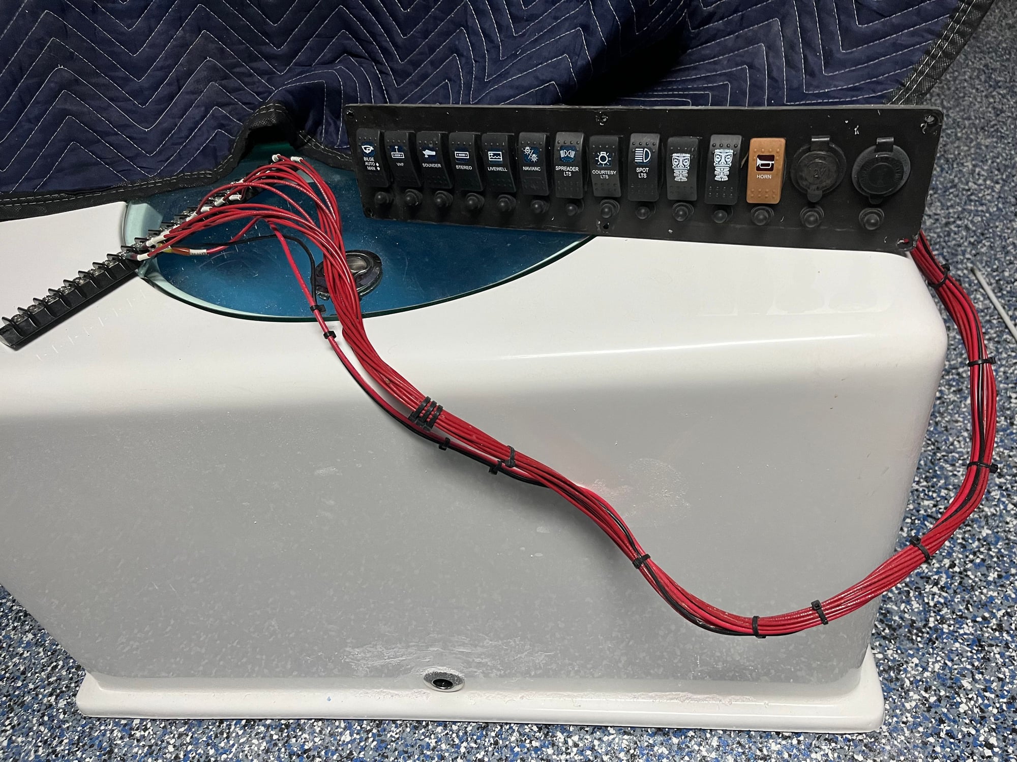 New Wire Marine Custom Switch Panel (18x4) - The Hull Truth - Boating and Fishing  Forum