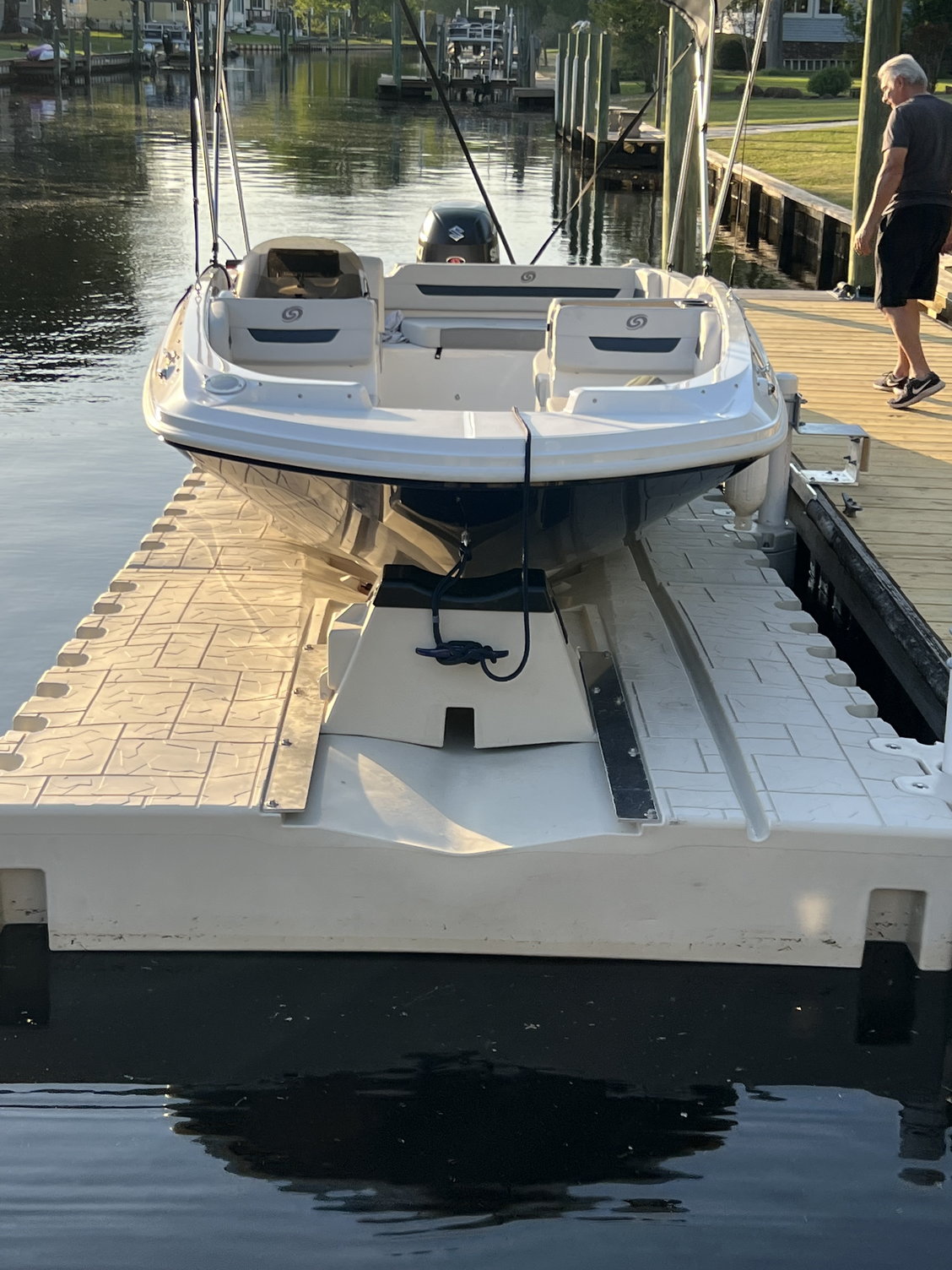 Floating drive in dock - The Hull Truth - Boating and Fishing Forum