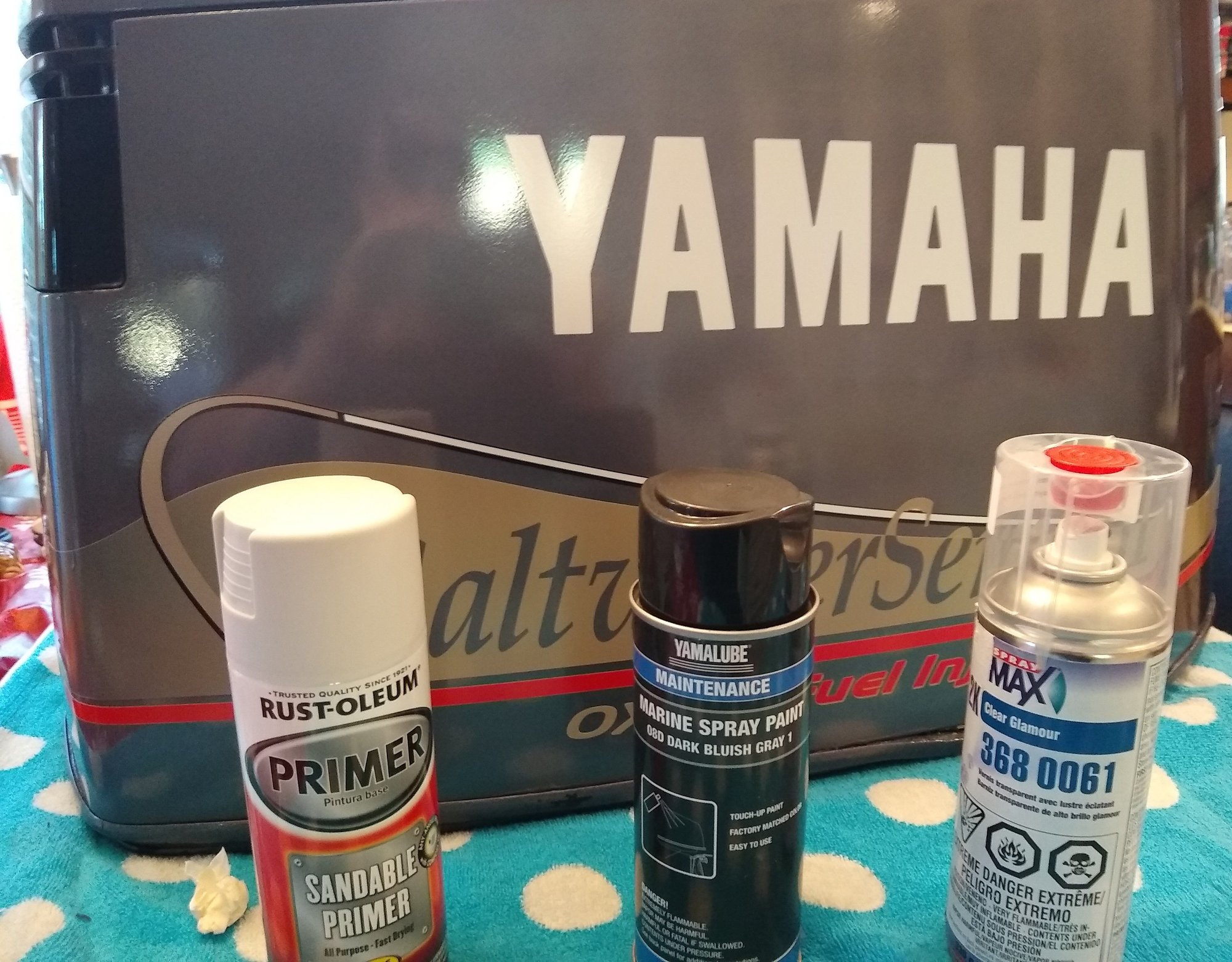 Painting Yamaha OX66 Cowling The Hull Truth Boating and Fishing Forum