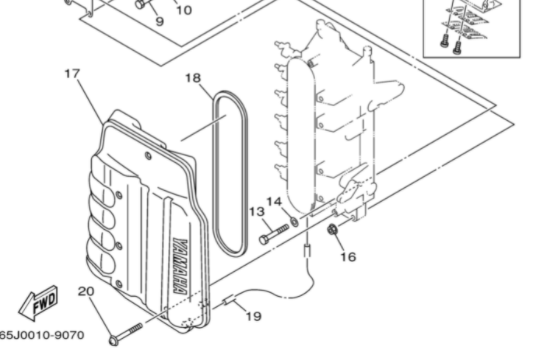 Yamaha 150 OX66 cooling diagram / clean out - Page 4 - The Hull Truth -  Boating and Fishing Forum