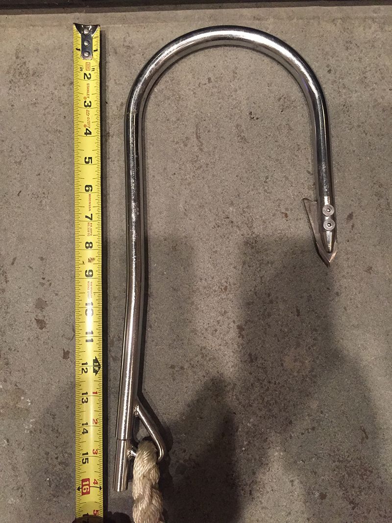 Flying Gaff Hook 6" hook The Hull Truth Boating and Fishing Forum