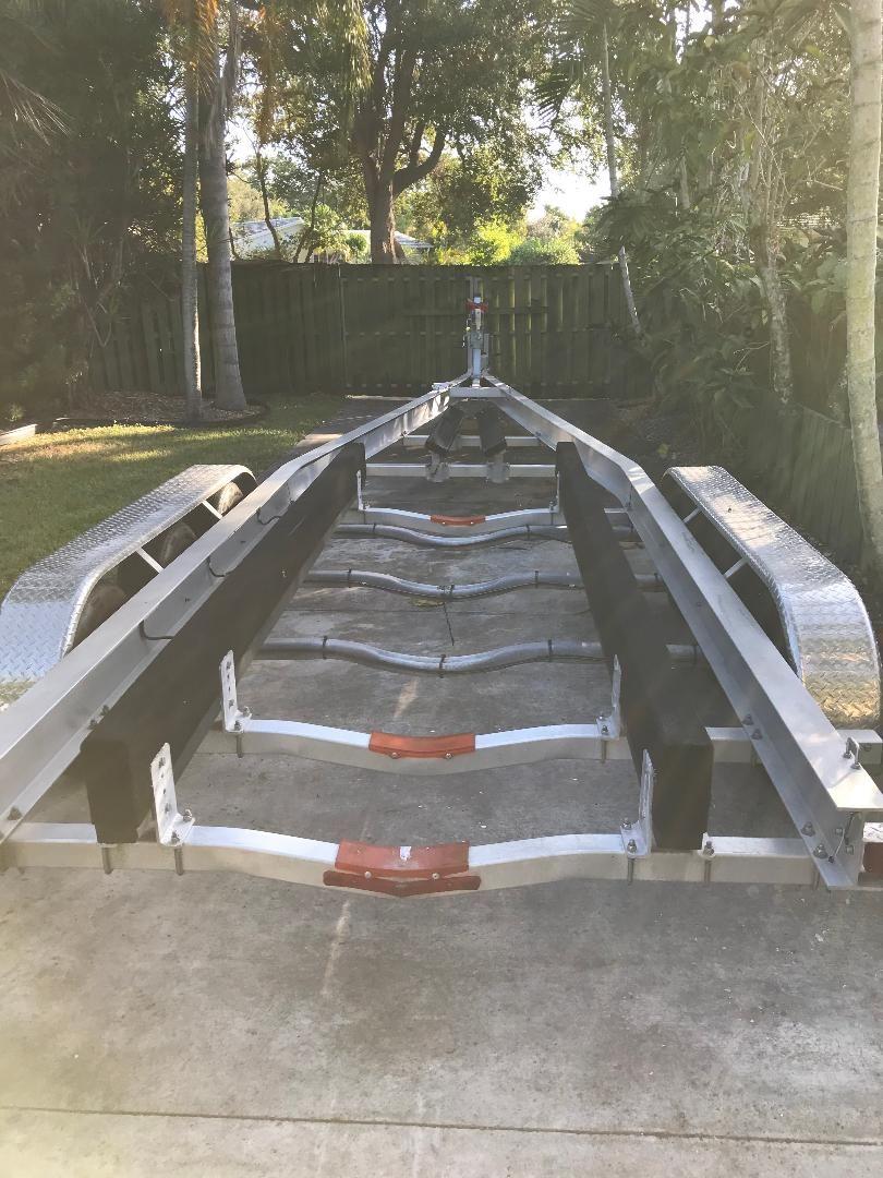 2019 Real X Trailer with 3 axles for 30' 32' boat The Hull Truth