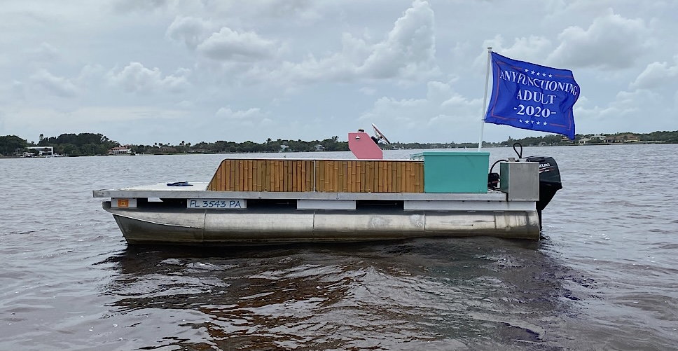 Homemade Pontoon Boat