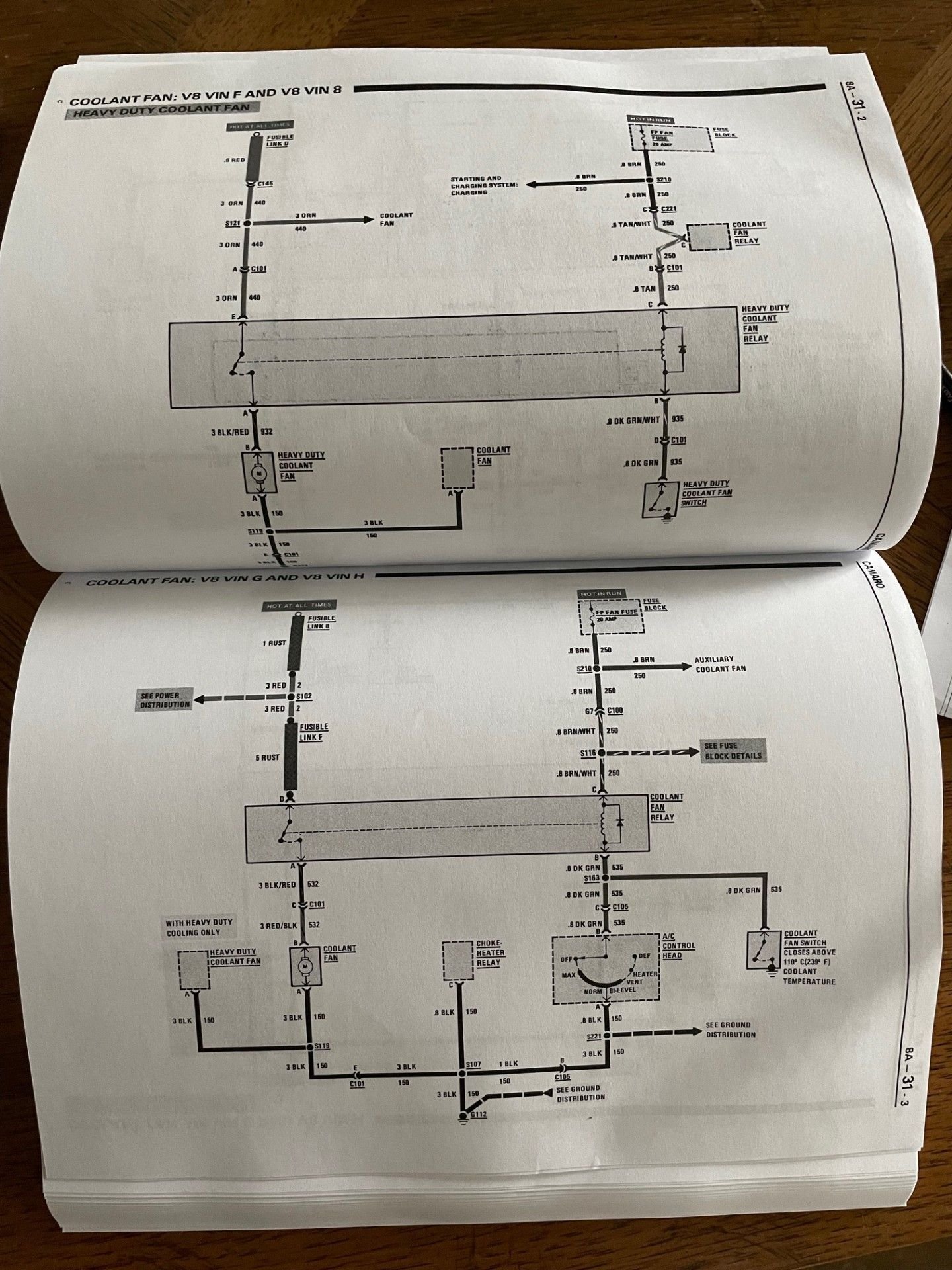 Here is a look at a couple of pages in the Electrical manual.