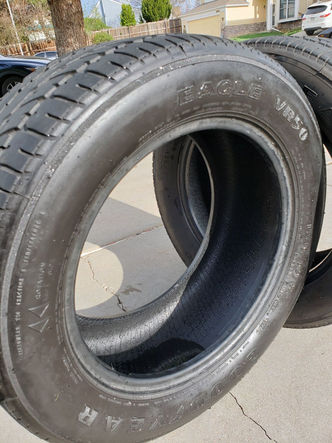 4 GoodYear Eagle VR50 Gatorback 245/50/VR16 Third Generation FBody