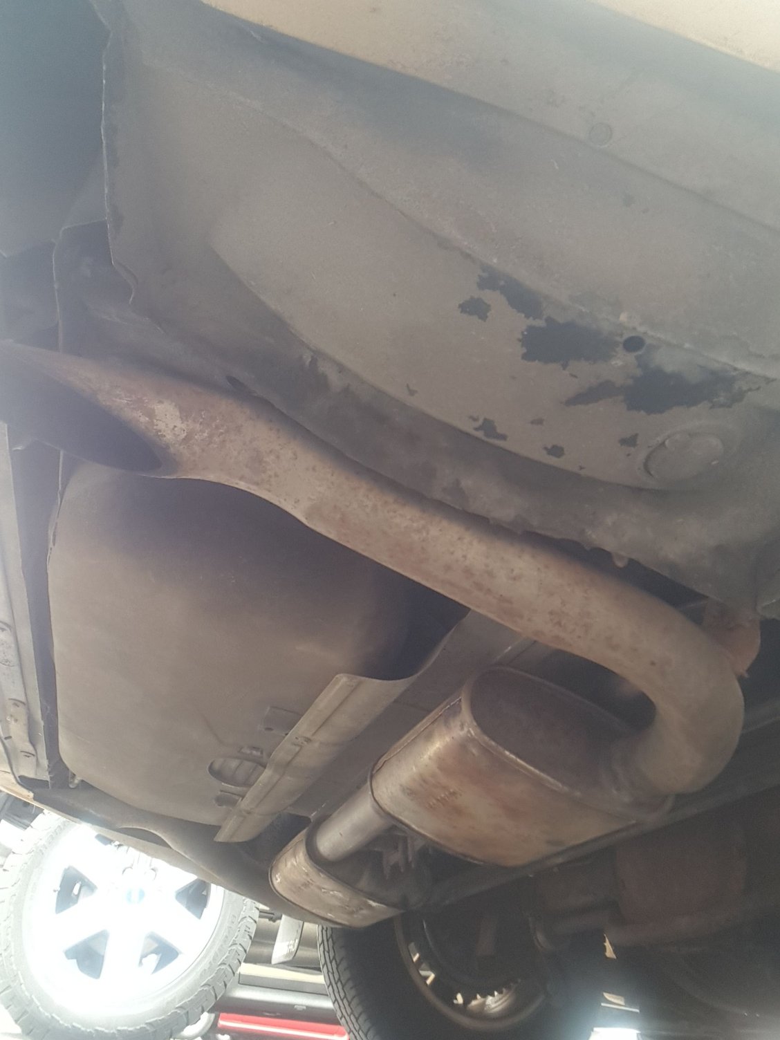 two mufflers on one pipe