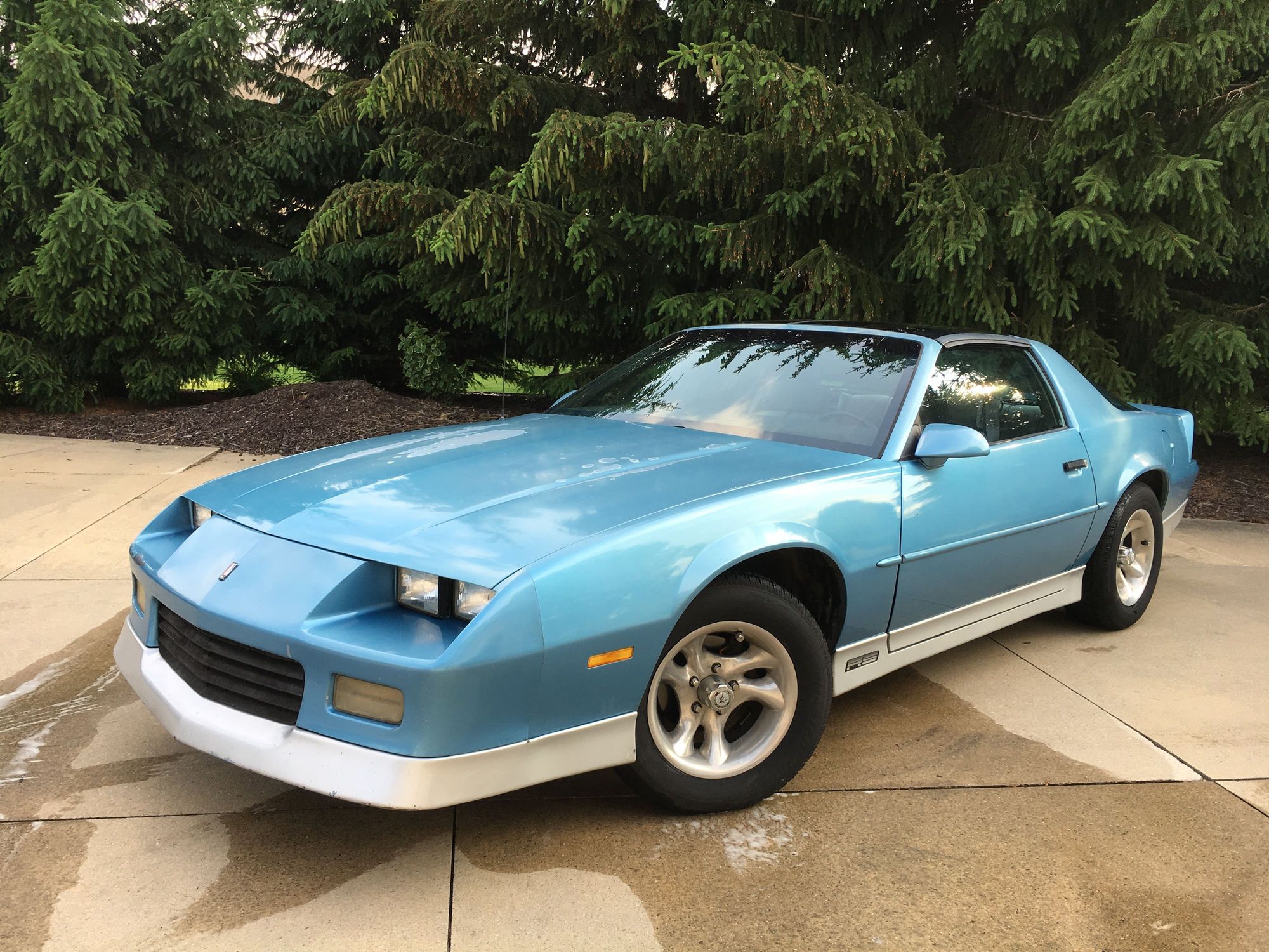 Michigan 1989 Blue Camaro RS TTops Third Generation FBody Message