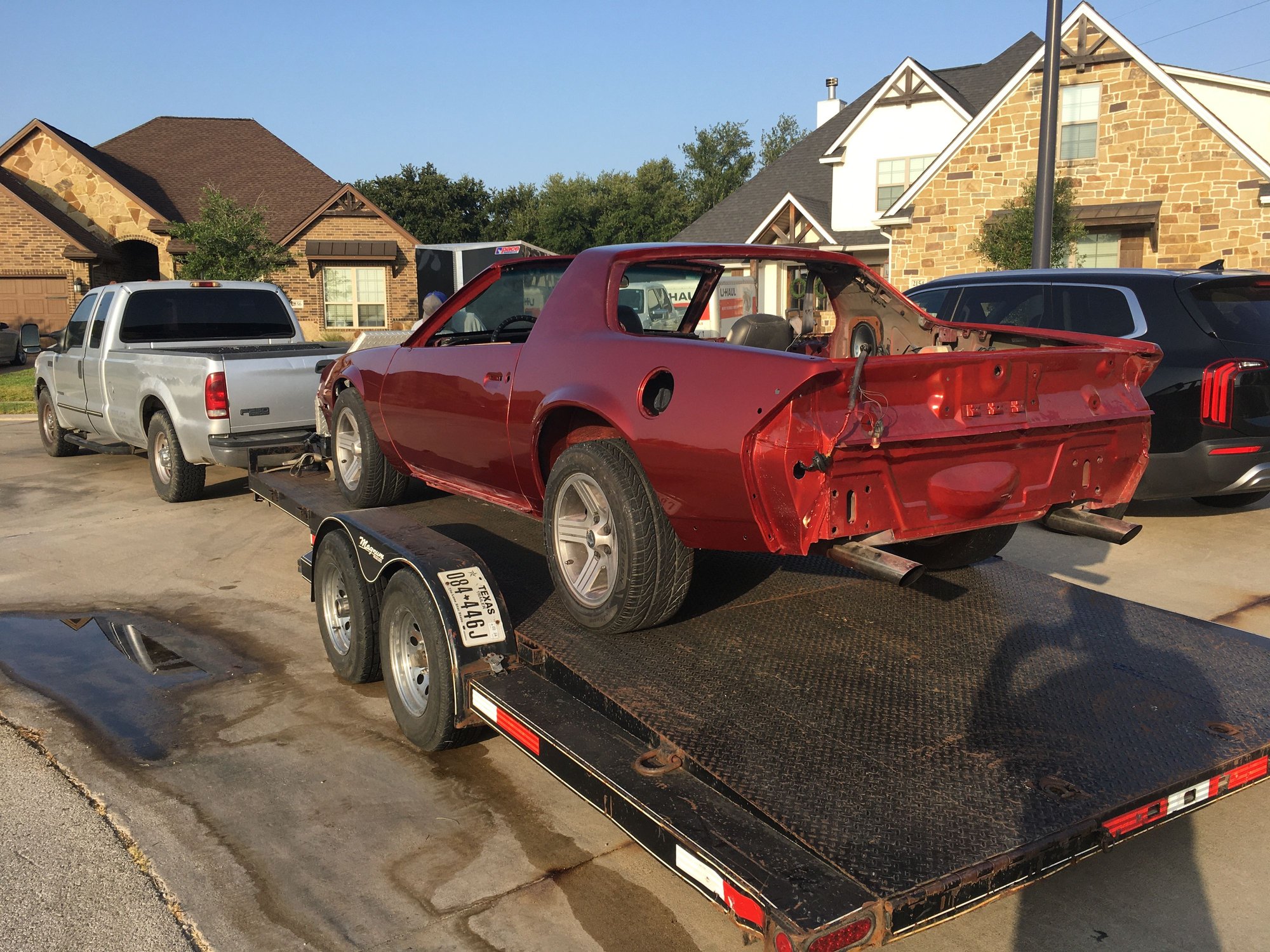ROUND 2! Off to a restoration shop to be taken down and start all over again. 