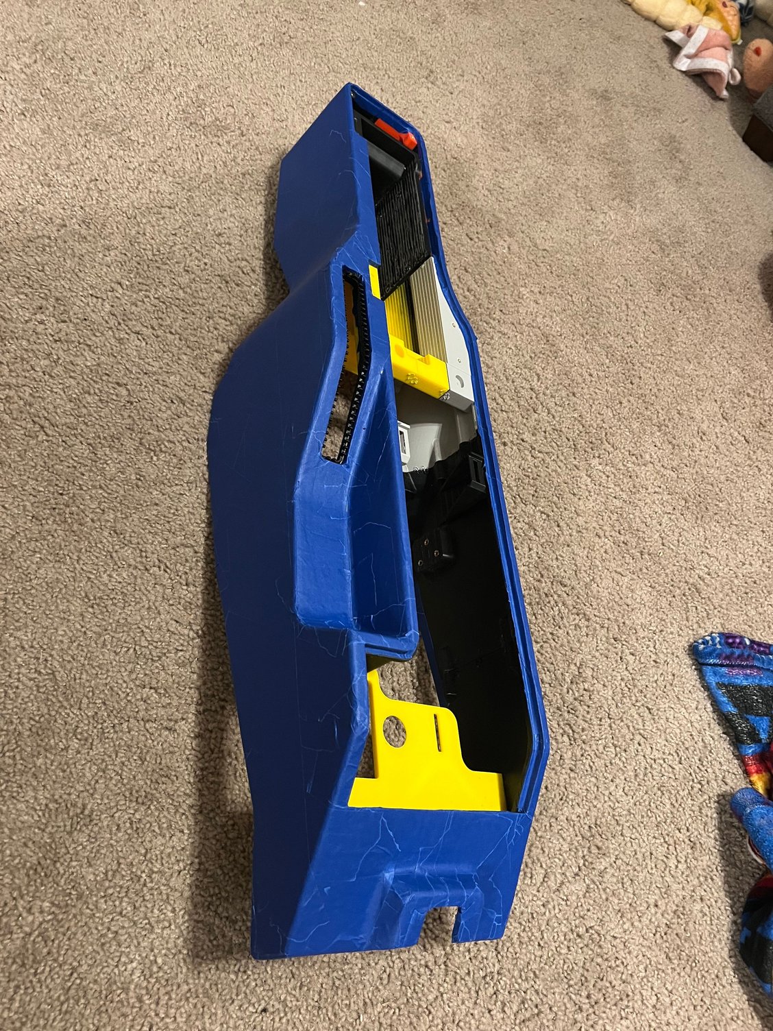 Taped Console Passenger Front View