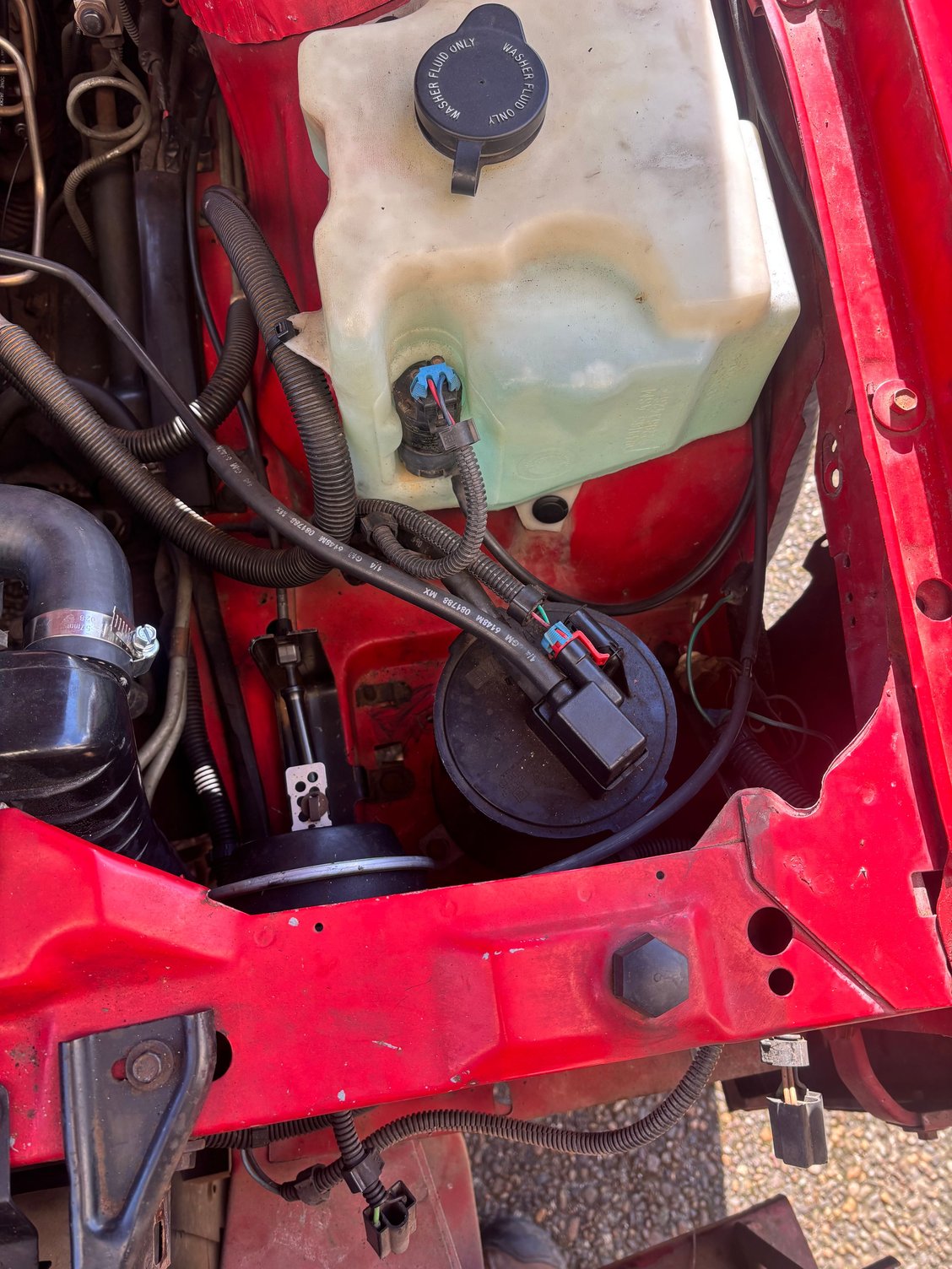 This is the discontinued evap canister with the integrated purge solenoid.