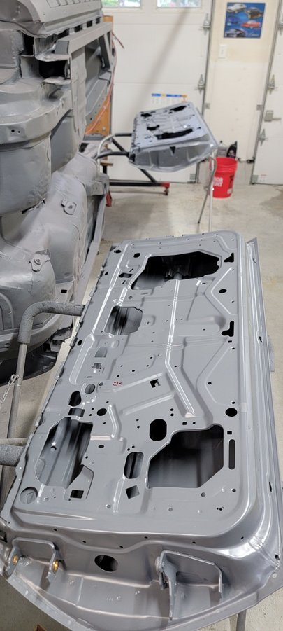 Primer finally feels dry. These doors have come a long way. And have quite a bit more work to go, but feels good seeing progress.
