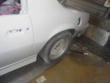 Driver side. I ended up moving the rear end about 3/4 inch back towards the driver side.