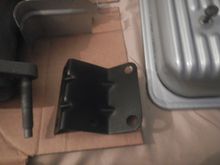 Coil bracket painted. 