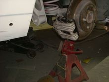 Passenger side bolted back on.