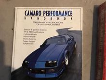 Camaro performance handbook $20 shipped