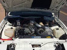 All forged 406 11:1 compression plus a Procharger