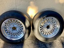 Wheels & Tires $100.00, Sandblasting $50.00, Polishing $90.00, Wheel Repair $35.00, Lug Nuts $28.65 (not pictured).