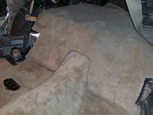 August 2015 fitting the new carpets (rear)