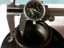 Minor thickness at the top of the bore .315