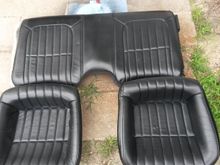 The rear seats after I finished them.