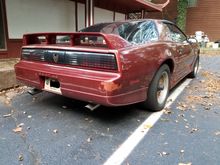 Paint chipping (no dent) rear bumper