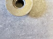 superglued washer to nut