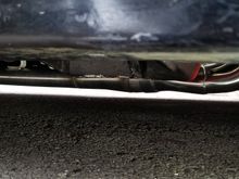 This is of the passenger side header  The header itself is probibly the lowest part of the entire exhaust. 
