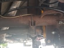 Pass side, with one of the e-brake cable eyelets from a 4thgen