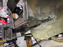The wheel well side will be undercoated in the future. This is just the current fix so that I can move onto to other projects. 