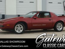 Fully loaded 1SC option group 1989 Formula 350 with CC1 T-tops in Flame Red Metallic with Medium Beechwood Tan interior.