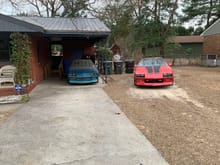 1991 Camaro RS on the left….1992 Camaro Z28 on the Right.