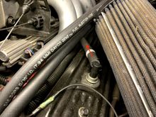 driver side PCV with additional inline check valve