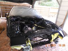 Sprayed with the Boulevard Black, very happy with the results and shine