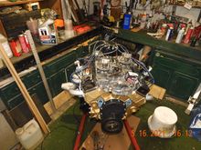 Doesn't look too obnoxious.  And I do have a 2 ton and a 1 ton hoist if I need to pull in a different direction, etc.  Any thoughts?
Obviously can remove the Y-pipe if not successful, but would save a lot of wear and tear on this ole body.