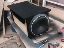 This went in the rear well of a convertible