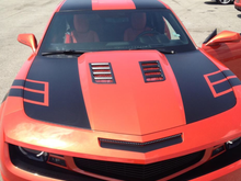 I run a 4" glasstek bolt on cowl hood. It's easier to wrap the hood sides than the cowl, no paint for me as I just shot the car with new dark charcoal metallic and won't paint on it. Decals or dip only.