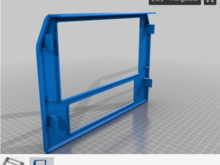 Huh, no blockoff plate but a few versions of the bezel exist already...