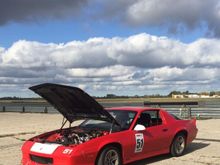 IROC at the track, first time with Splitter and Wing