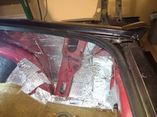 First use a sound deadening material of your choice to line your wells. I went cheap with a homedepot HVAC material.  Not the best but works pretty well.
