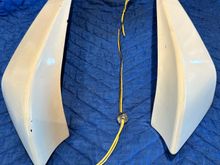 I've got these spoiler pieces from my white '88 basket case Iroc I had about 10 year's ago. Have the wiring harness too (portion from the decklid to the lamp)  but it would have to be repaired.
