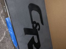 The LS swap radiator is just beautiful.